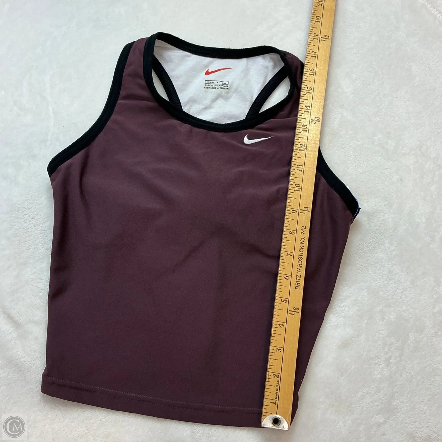 Athletic Tank Top By Nike In Purple, Size: S