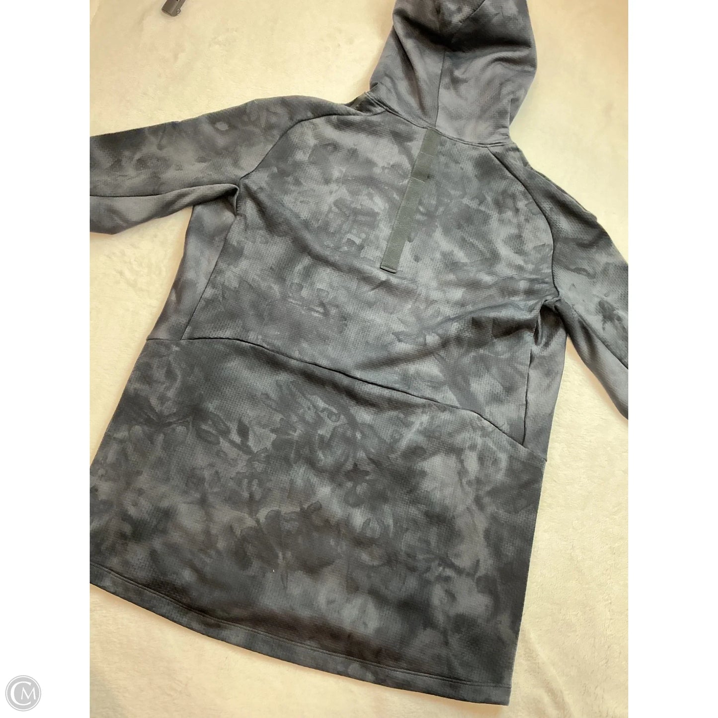 Athletic Sweatshirt Crewneck By Lululemon In Grey, Size: S