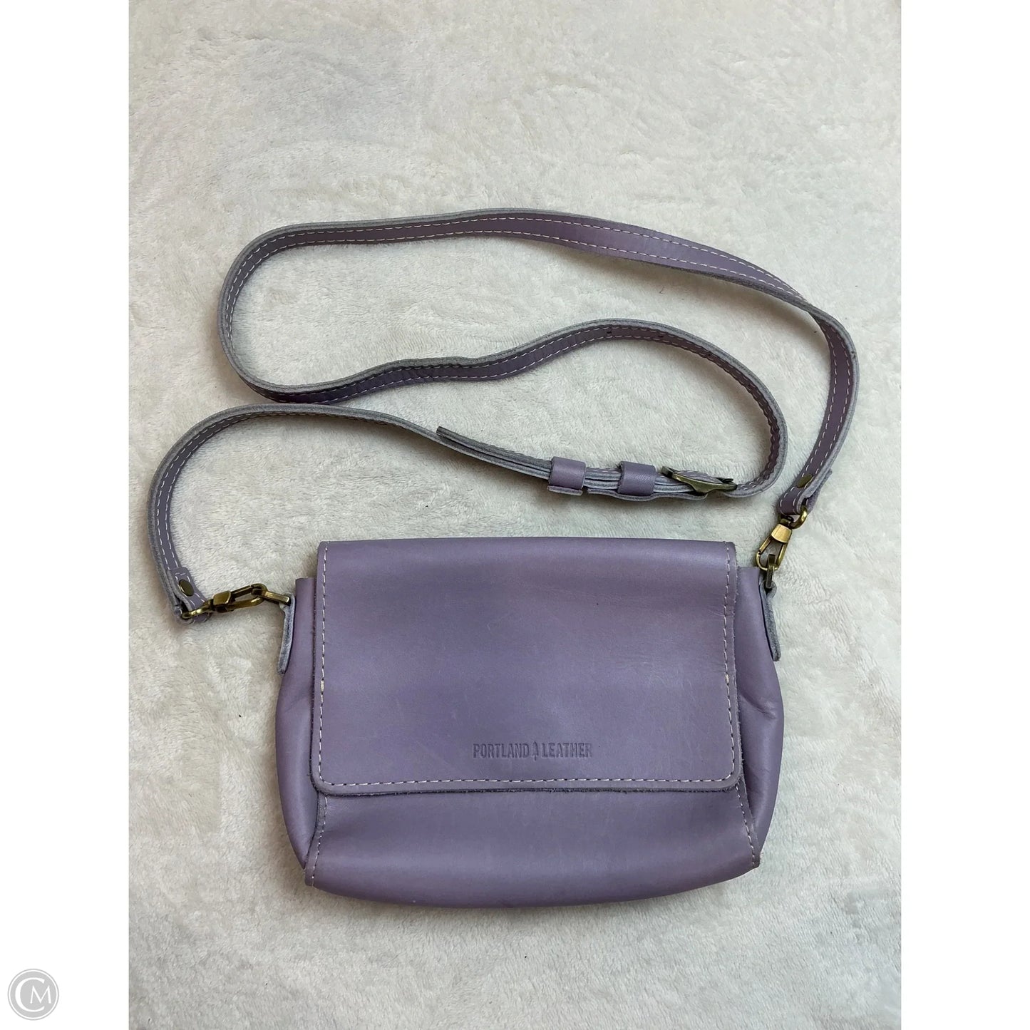 Crossbody Leather By Portland Leather, Size: Small
