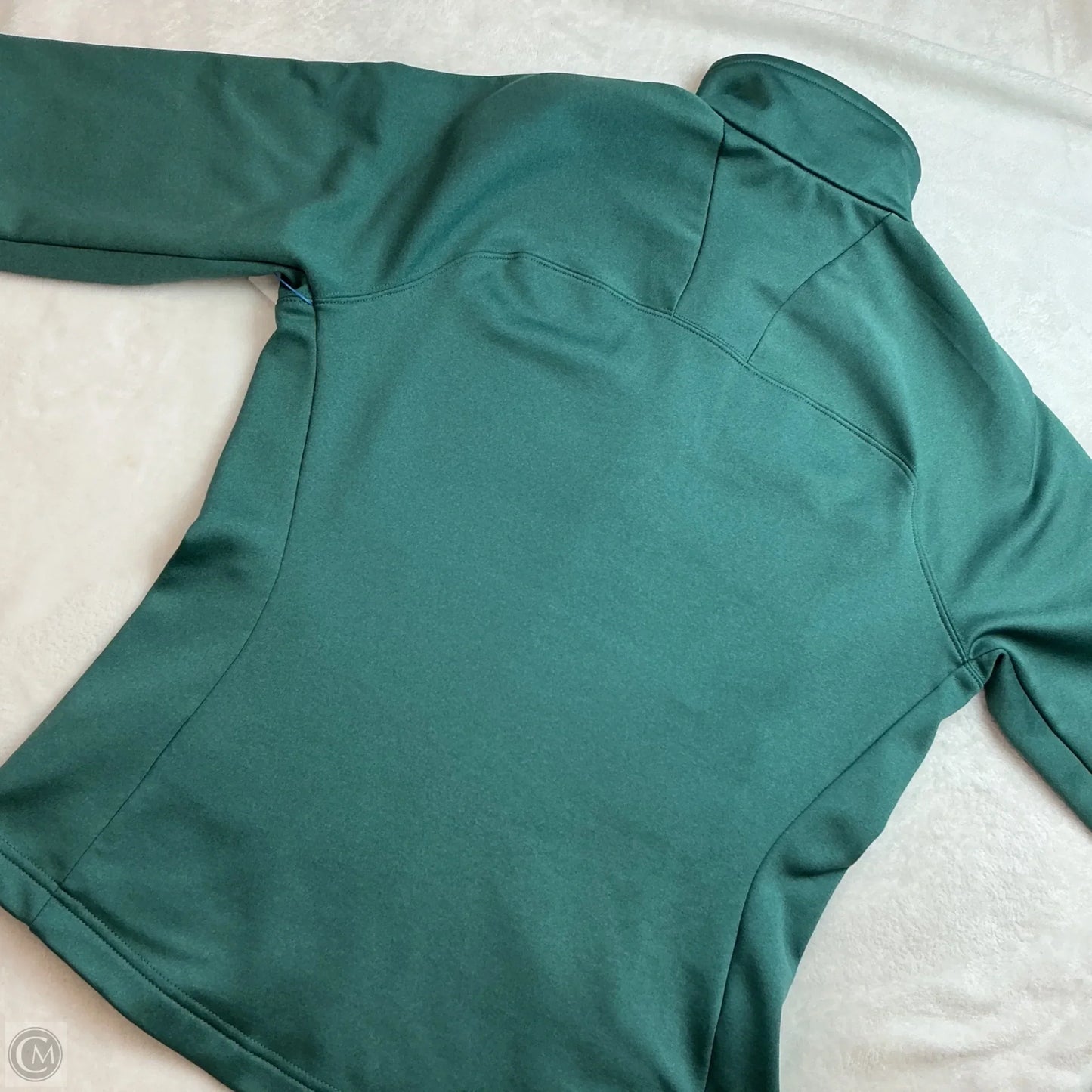 Athletic Jacket By The North Face In Teal, Size: Sp