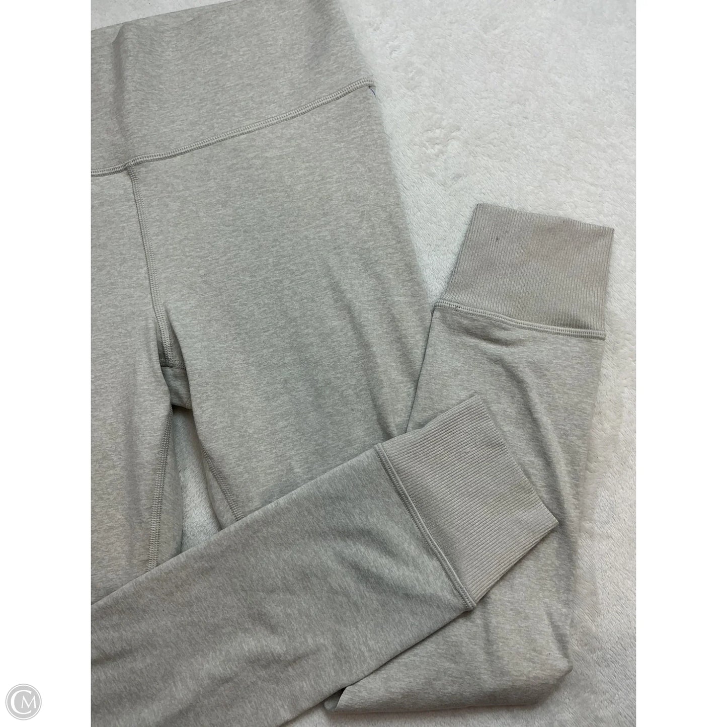 Athletic Leggings By Athleta In Ivory, Size: M