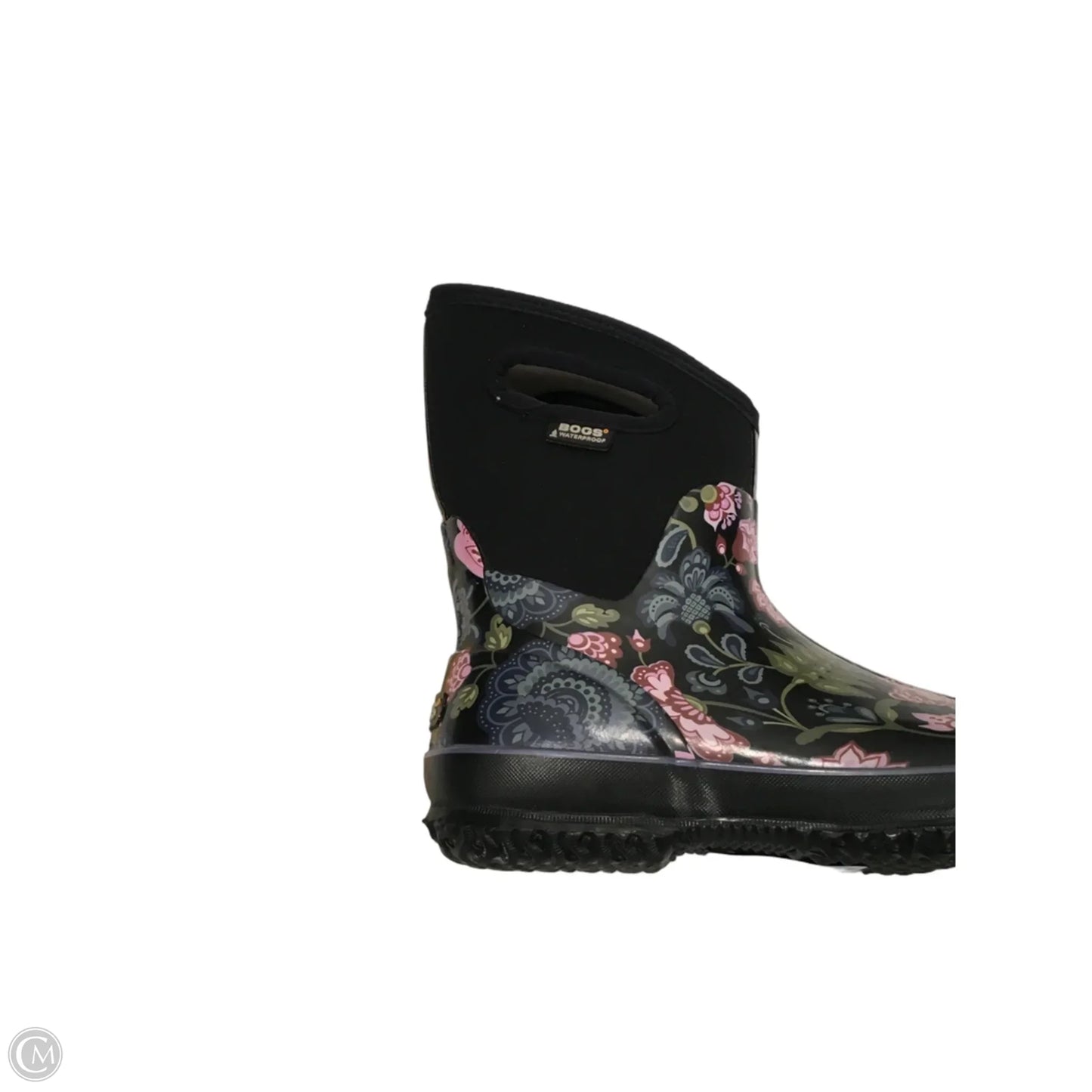 Boots Rain By Bogs In Floral Print, Size: 10