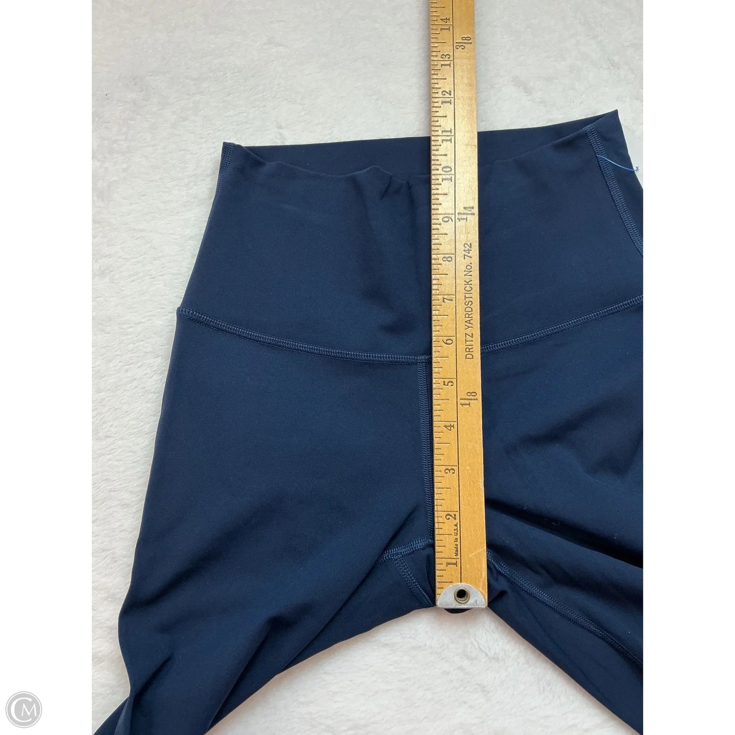 Athletic Leggings By Lululemon In Navy, Size: S
