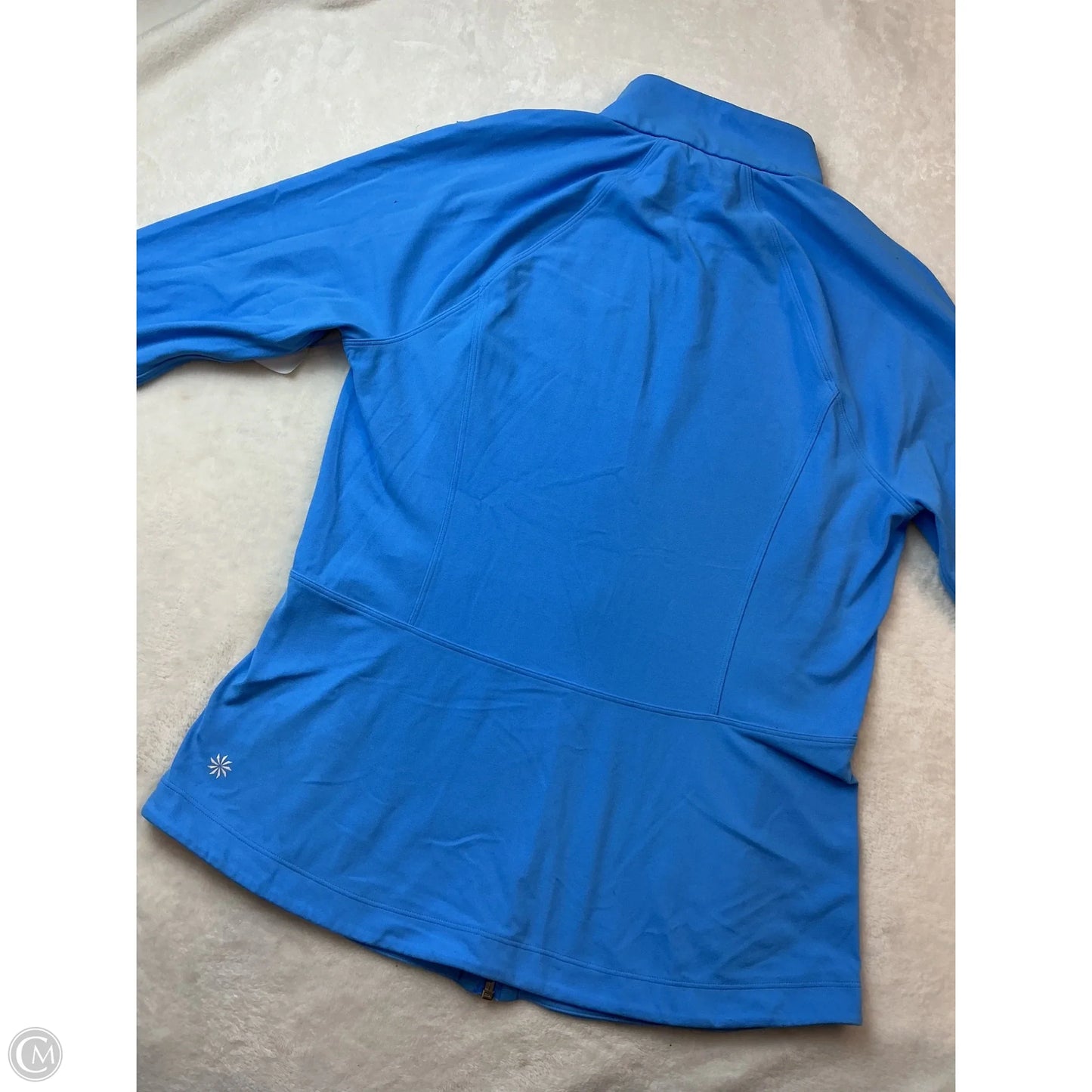 Athletic Jacket By Athleta In Blue, Size: M
