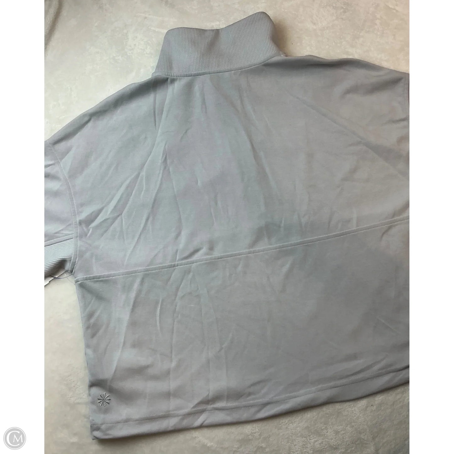 Athletic Jacket By Athleta In Grey, Size: L