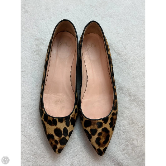 Shoes Flats By J. Crew In Animal Print, Size: 9
