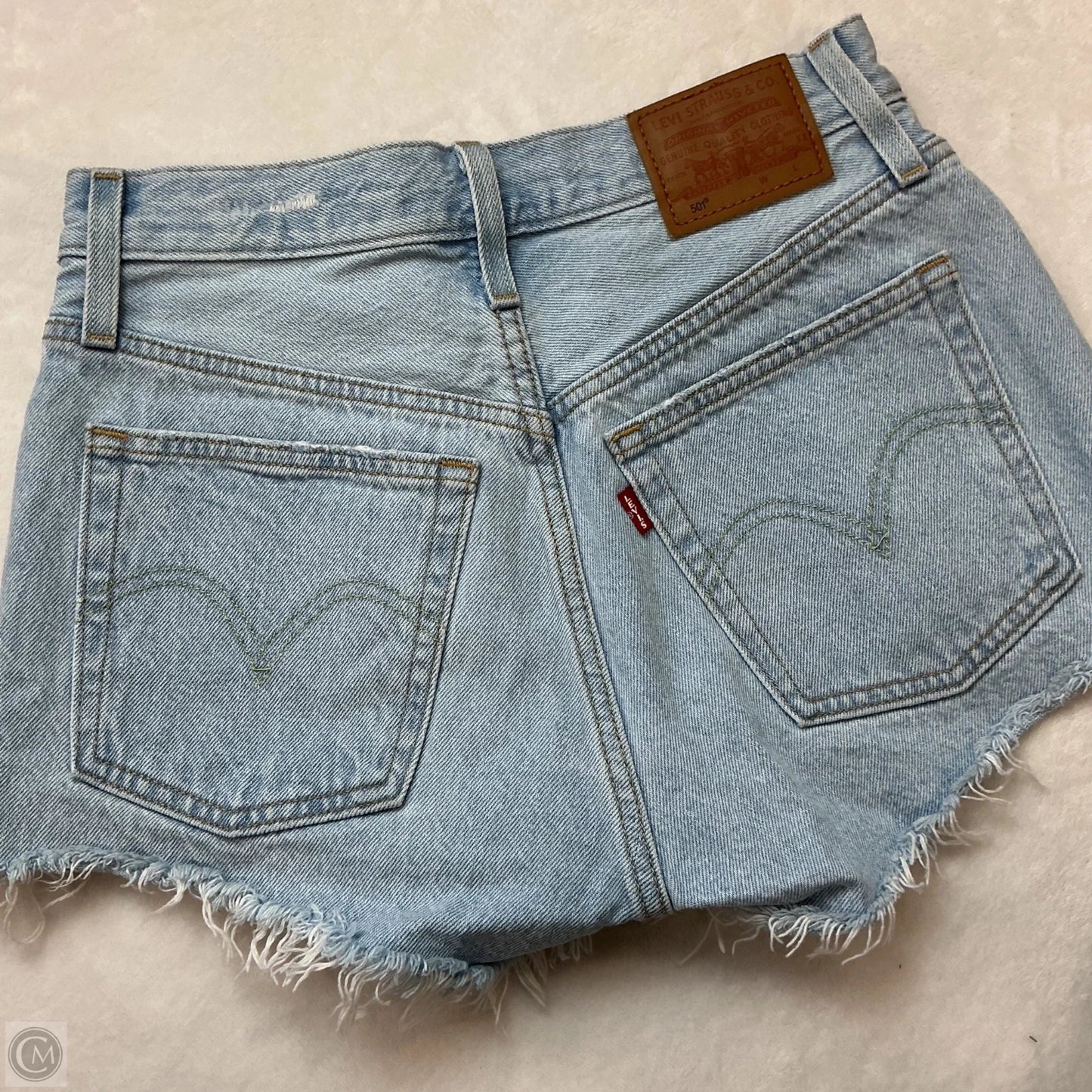 Shorts By Levis In Blue Denim, Size: 0