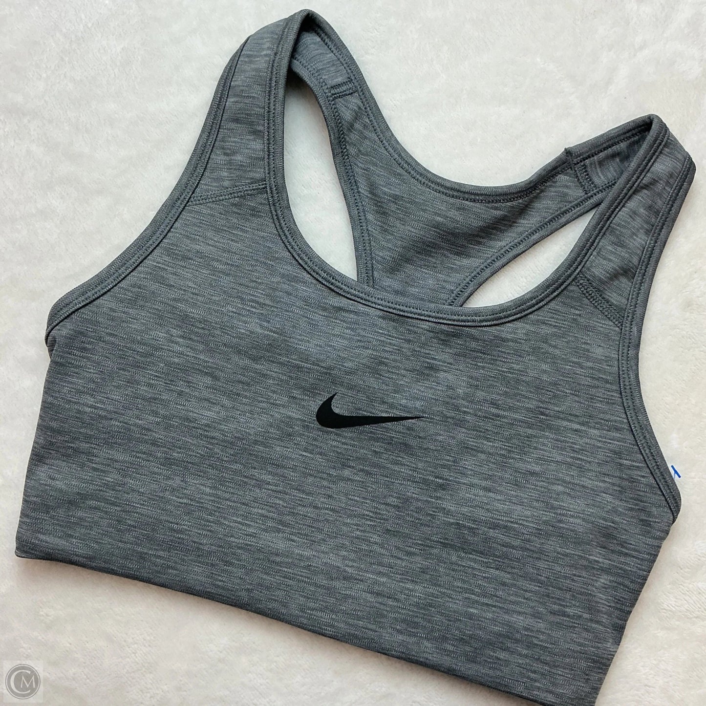 Athletic Bra By Nike In Grey, Size: S