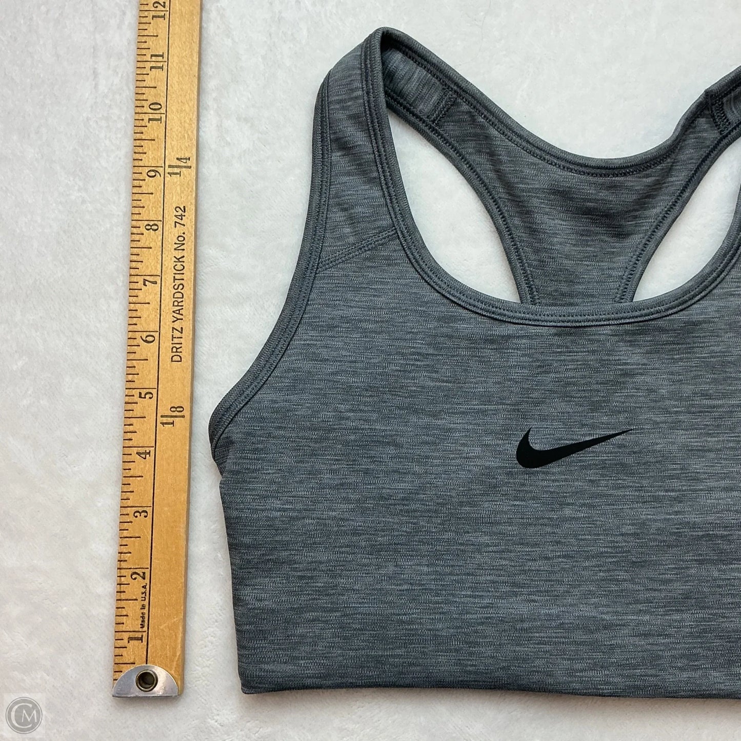 Athletic Bra By Nike In Grey, Size: S