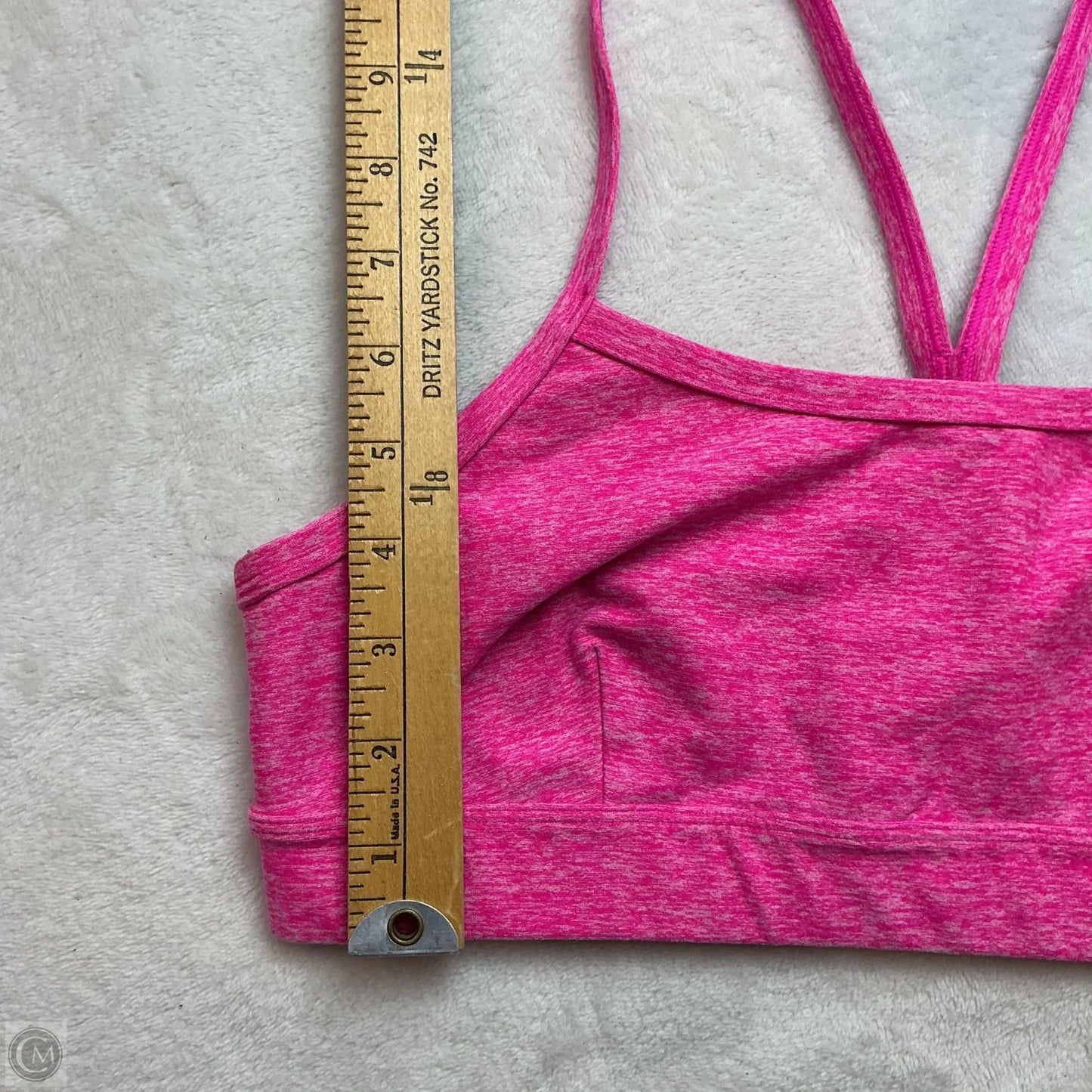 Athletic Bra By Alo In Pink, Size: M