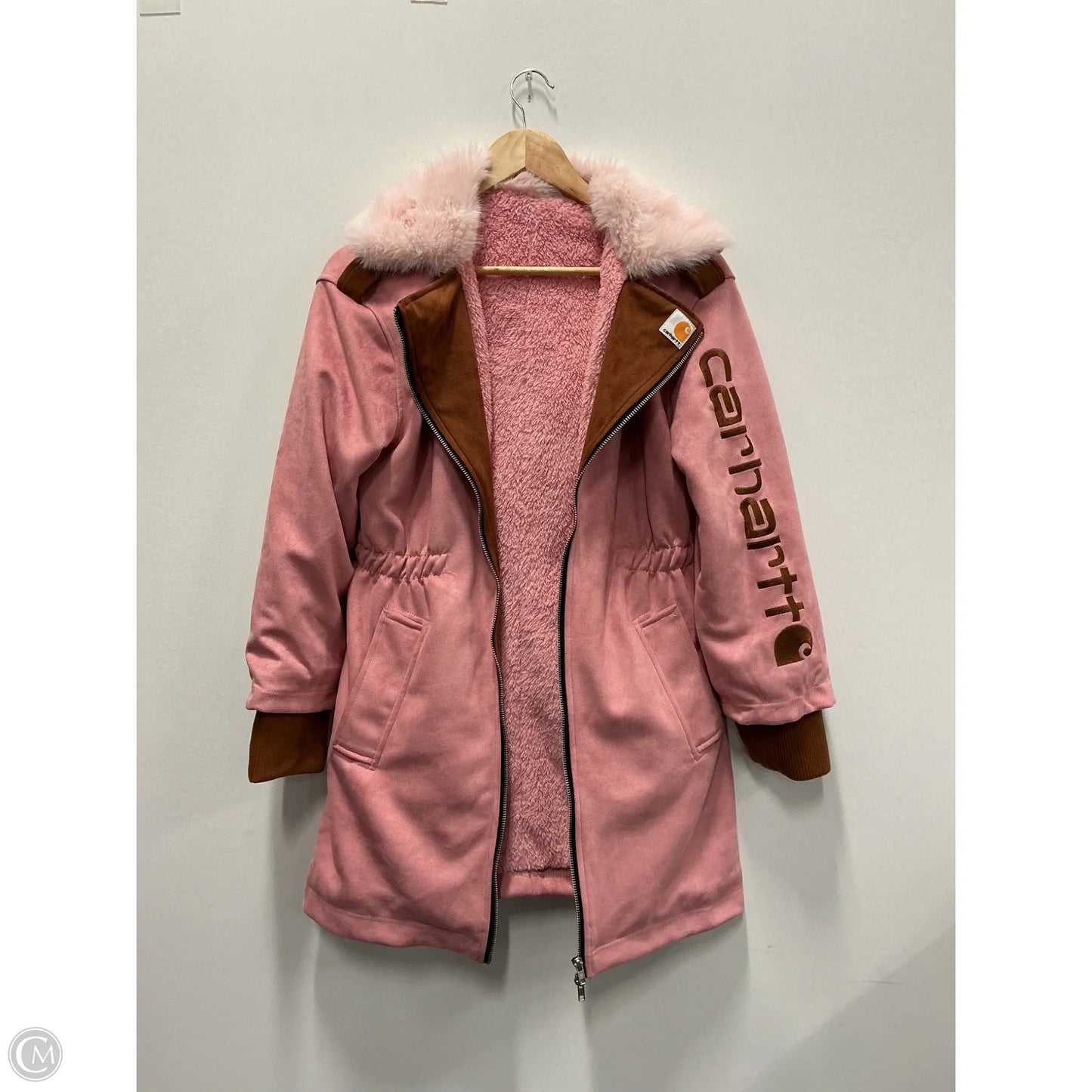 Coat Other By Carhartt In Pink, Size: M