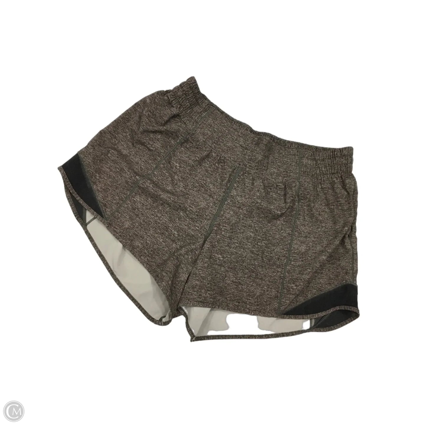 Athletic Shorts By Lululemon In Grey, Size: 8