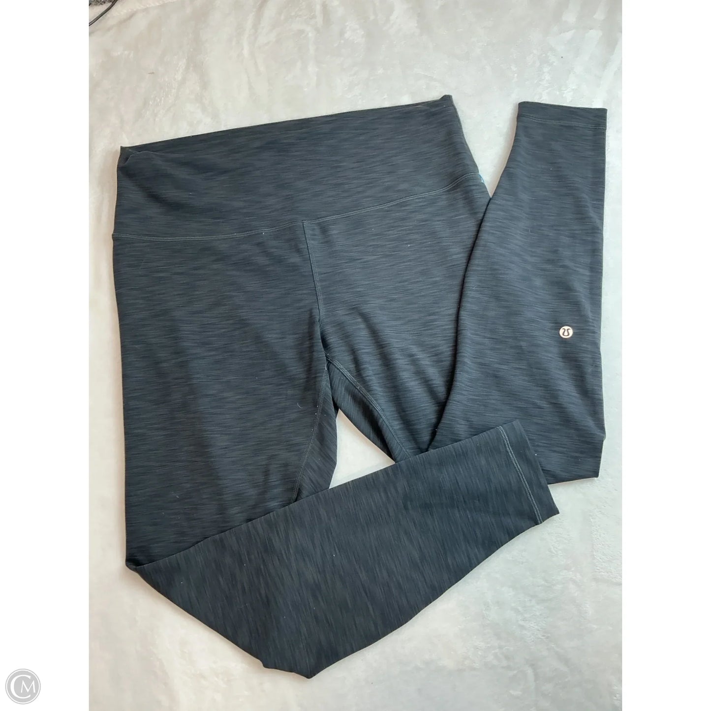 Athletic Leggings By Lululemon In Grey, Size: 14