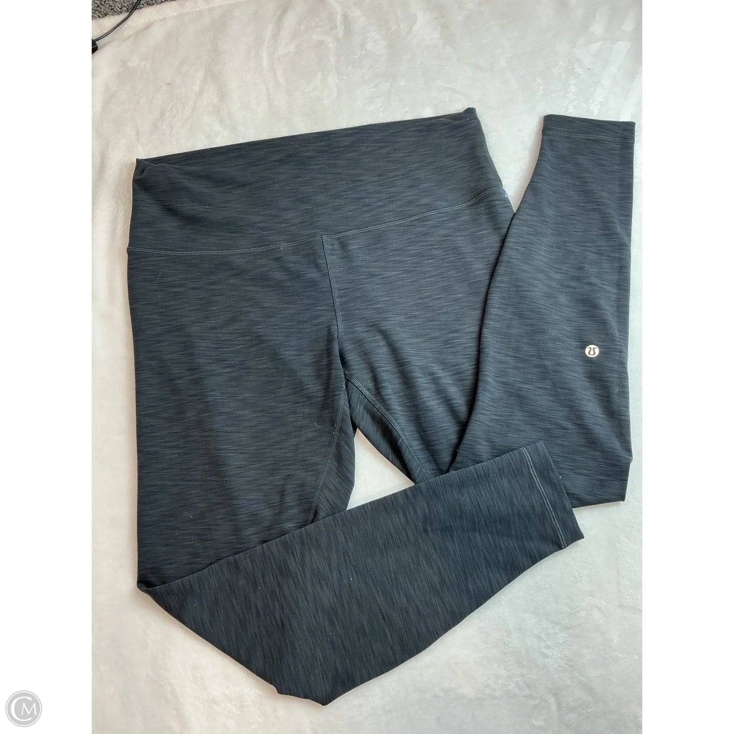 Athletic Leggings By Lululemon In Grey, Size: 14