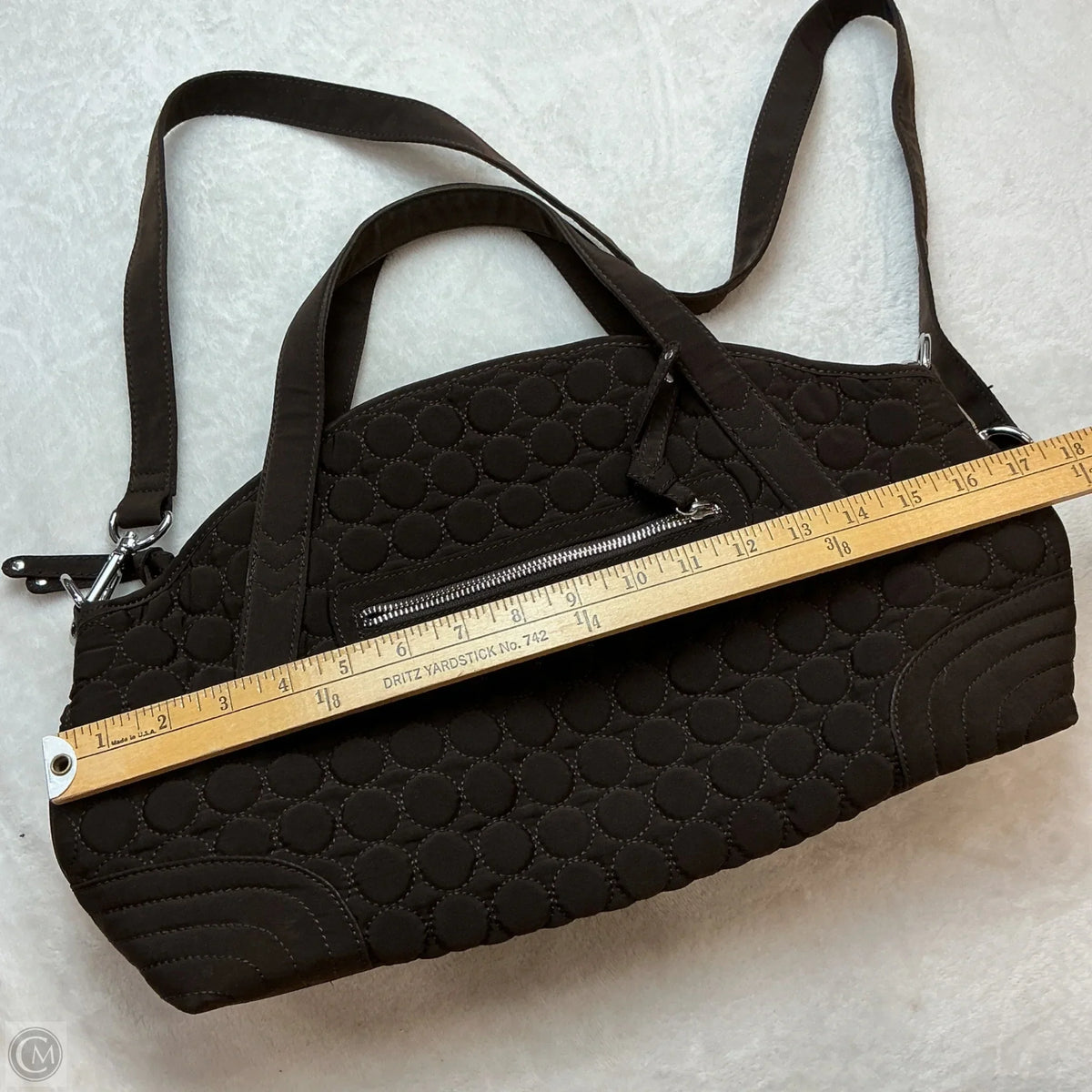 Handbag By Vera Bradley, Size: Large