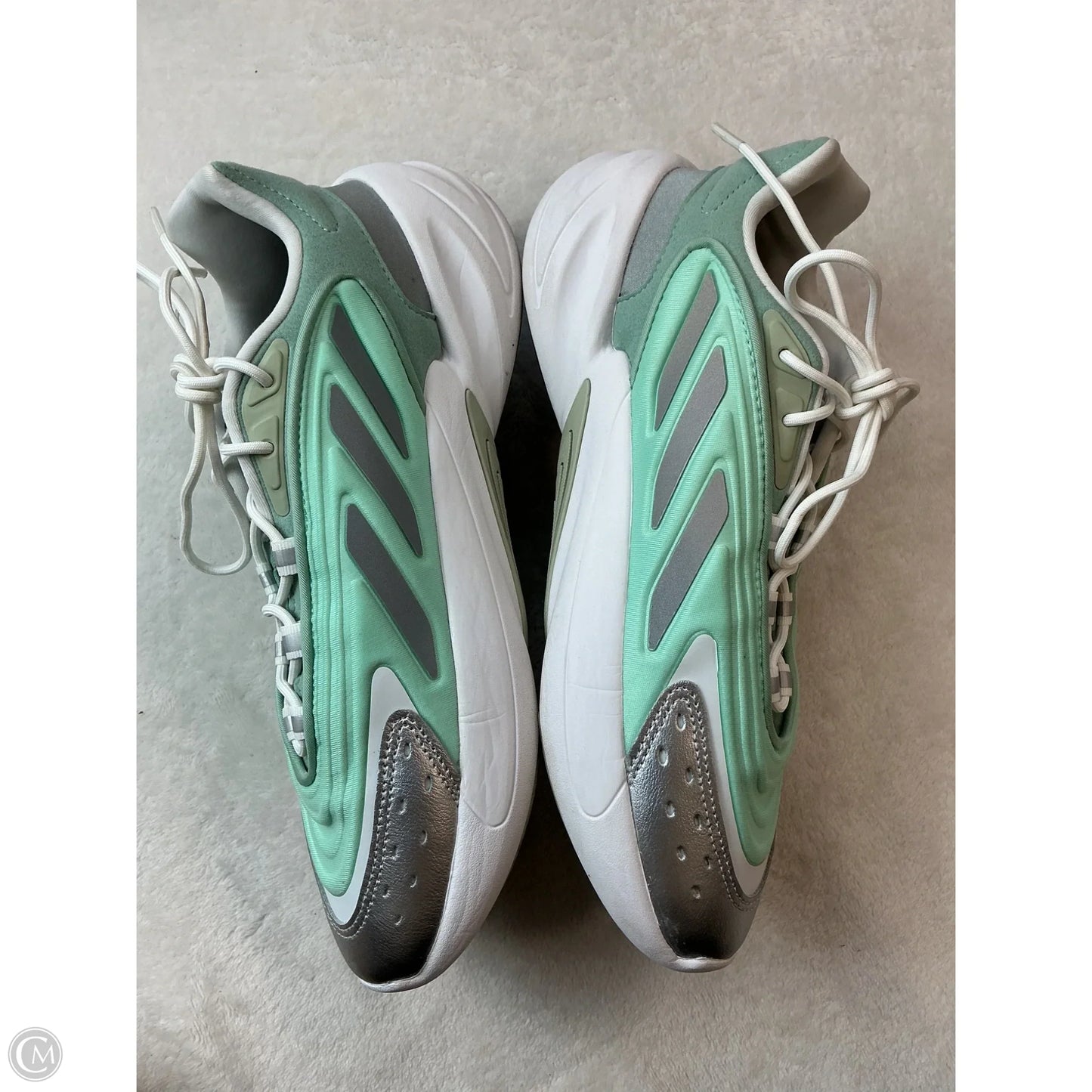 Shoes Athletic By Adidas In Green, Size: 9