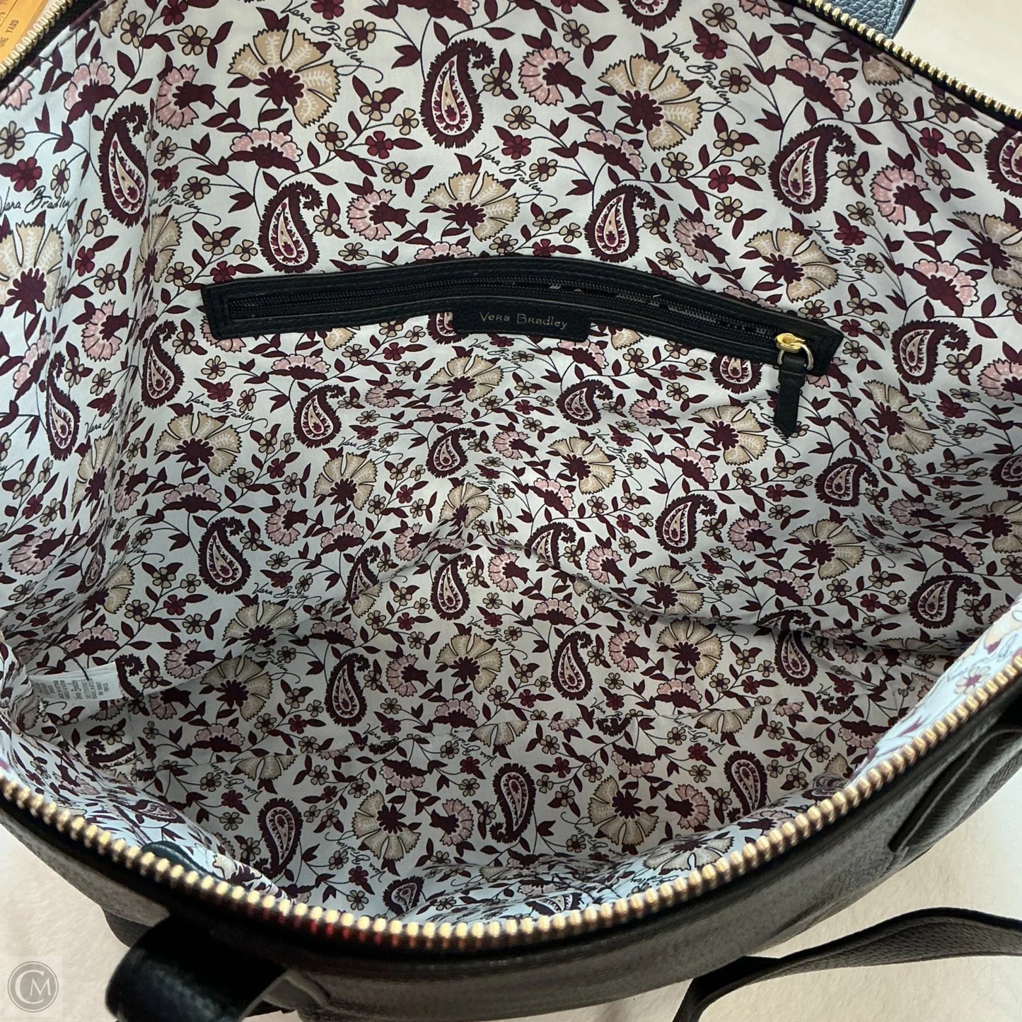 Handbag By Vera Bradley, Size: Large