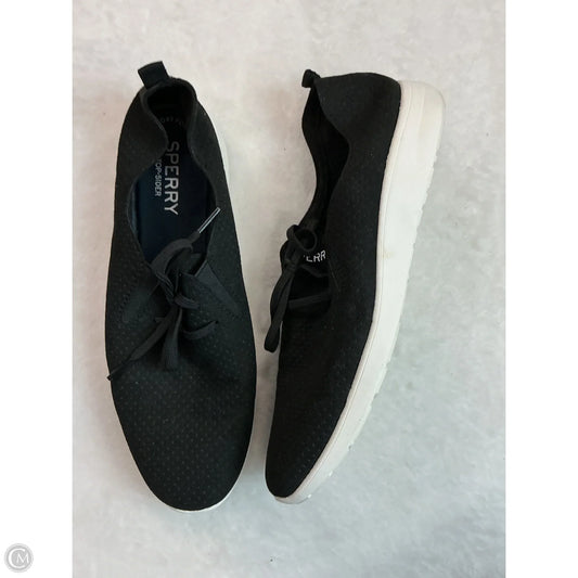 Shoes Athletic By Sperry In Black, Size: 9.5