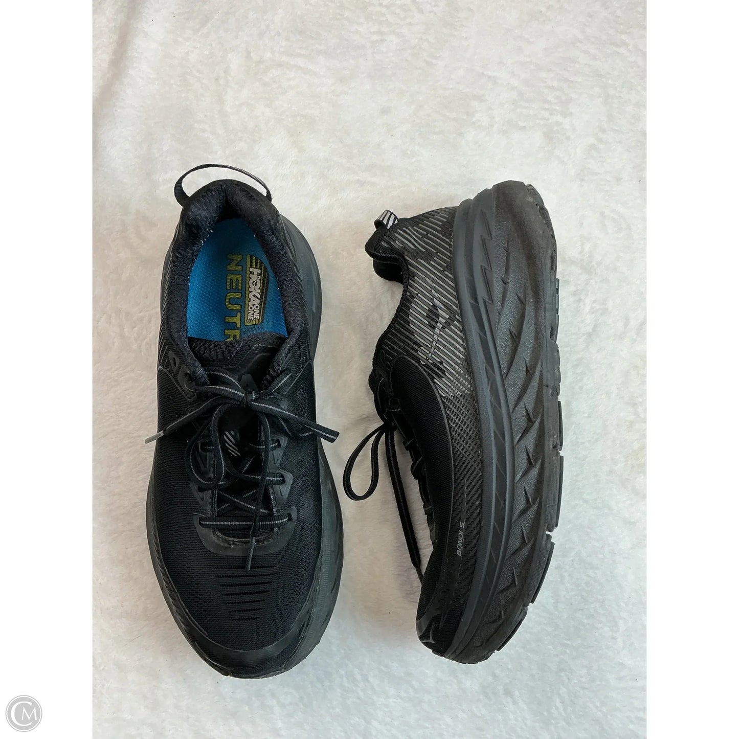 Shoes Athletic By Hoka In Black, Size: 8.5