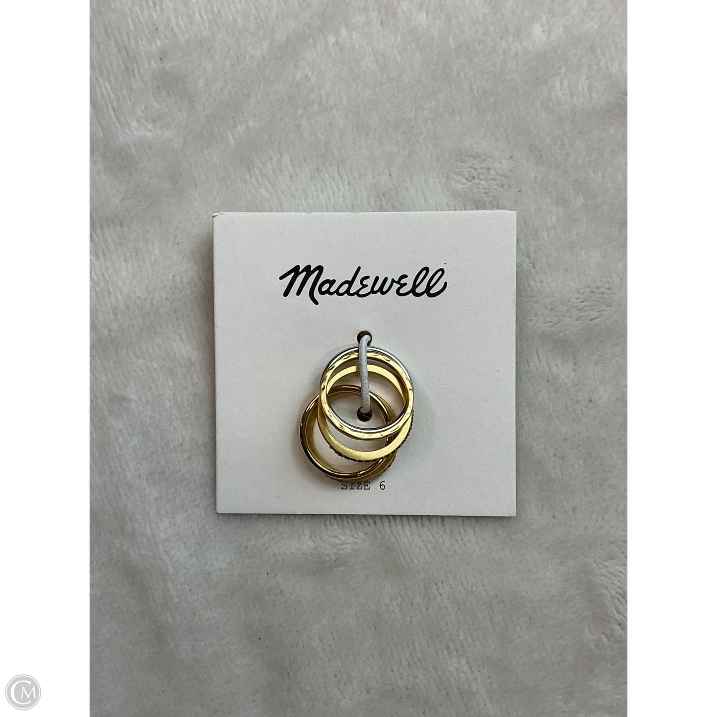 Ring Stackable By Madewell, Size: 05 Piece Set
