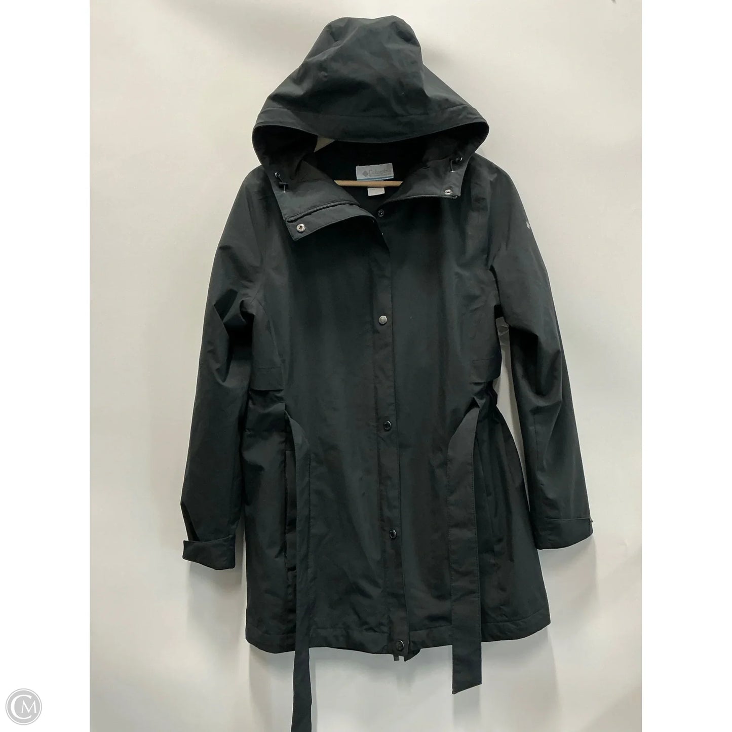 Jacket Windbreaker By Columbia In Black, Size: L