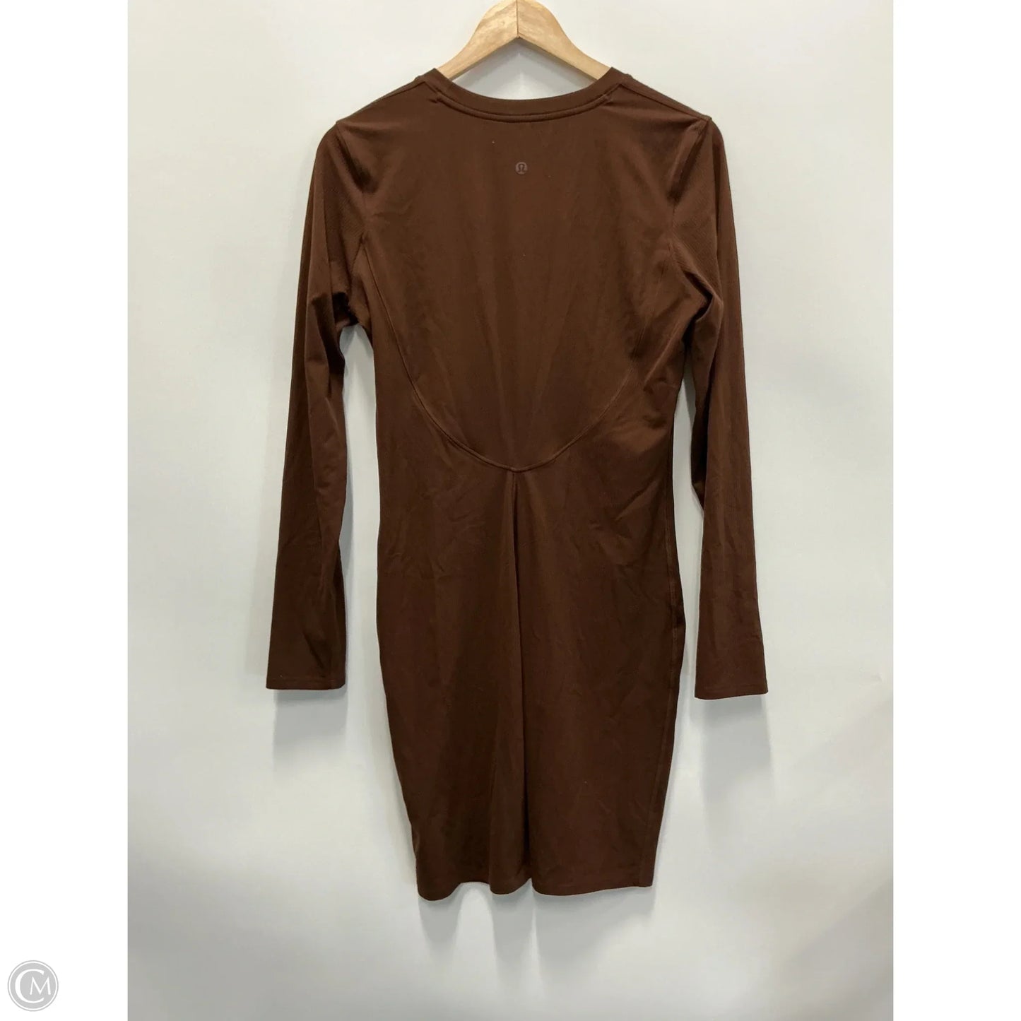 Athletic Dress By Lululemon In Brown, Size: L