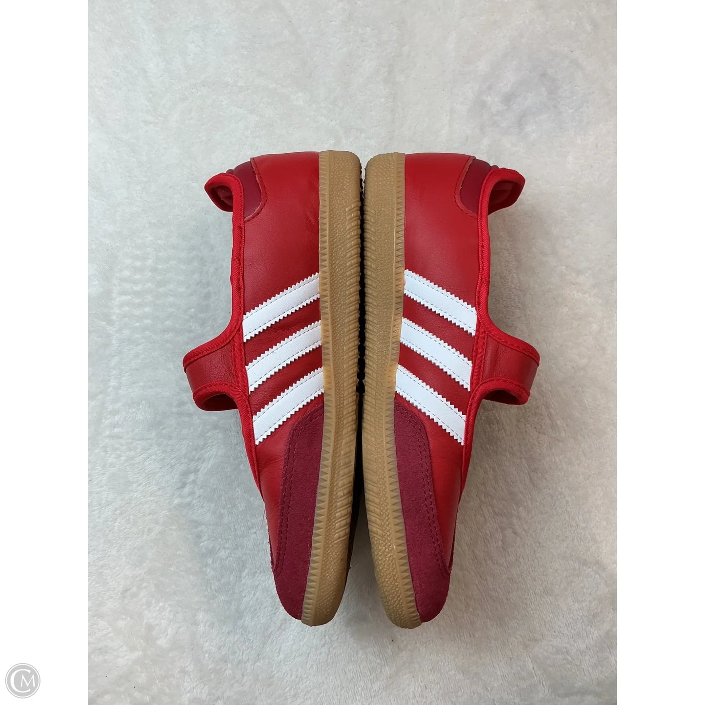 Shoes Flats By Adidas In Red, Size: 7