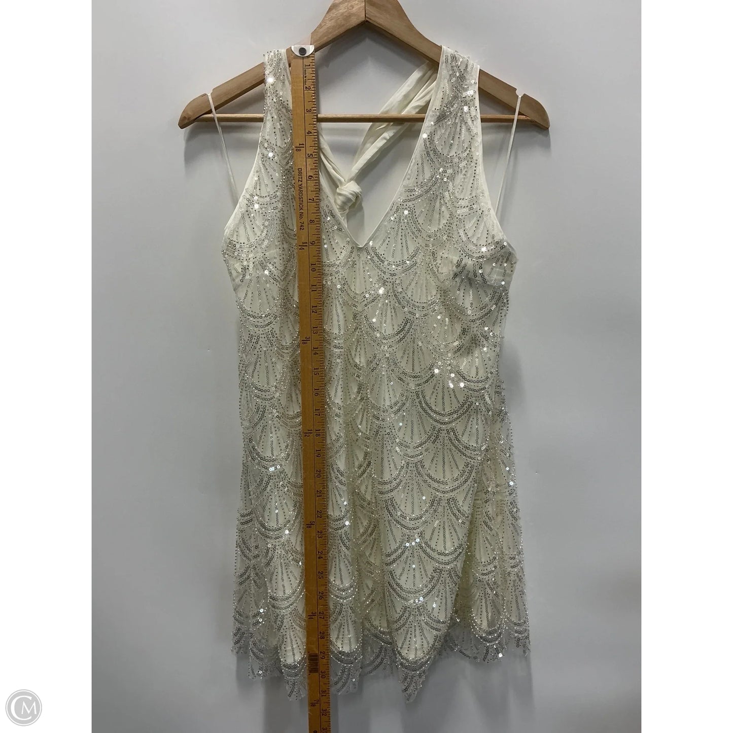 Dress Party Short By 12th Tribe In White, Size: M