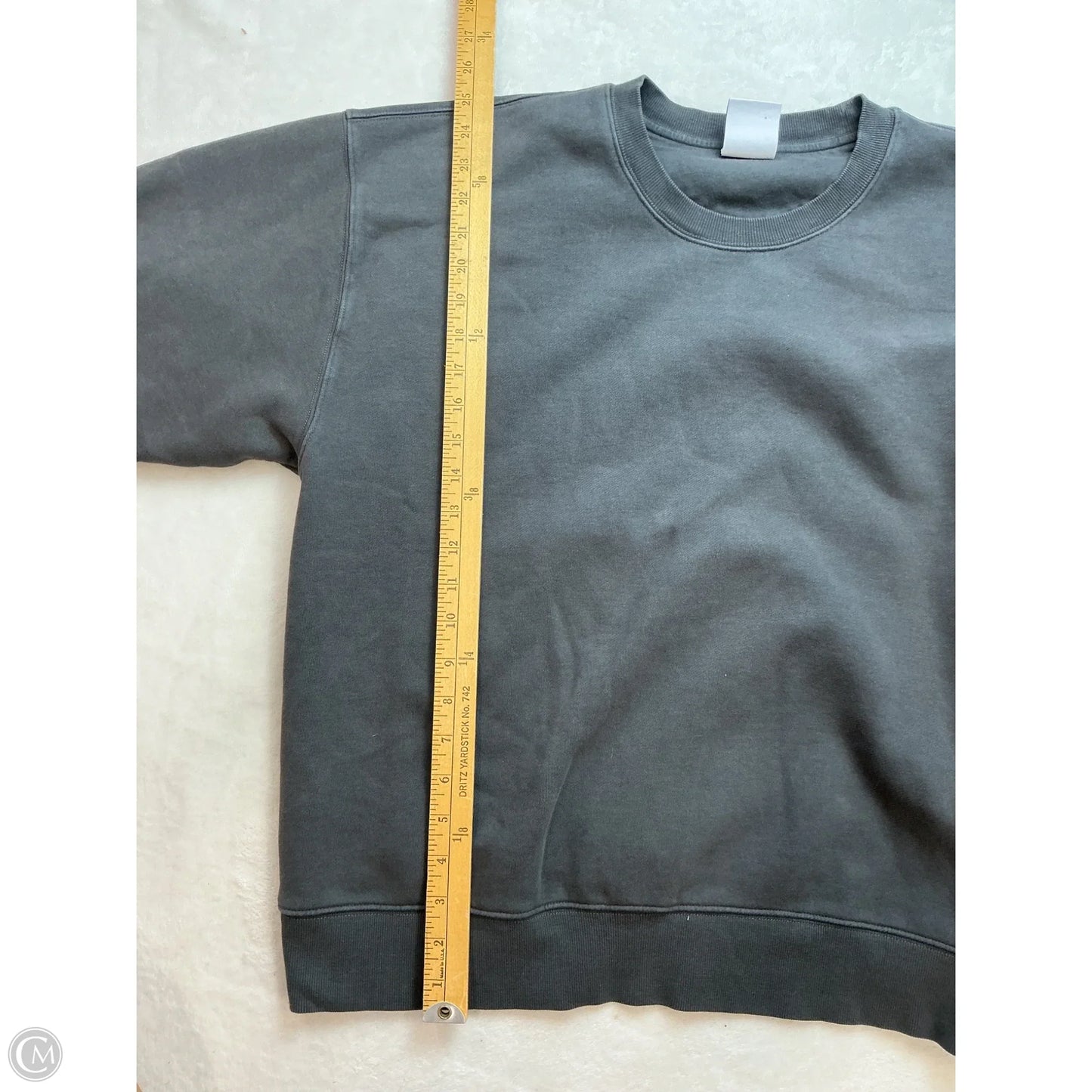 Sweatshirt Crewneck By Aritzia In Grey, Size: Xl