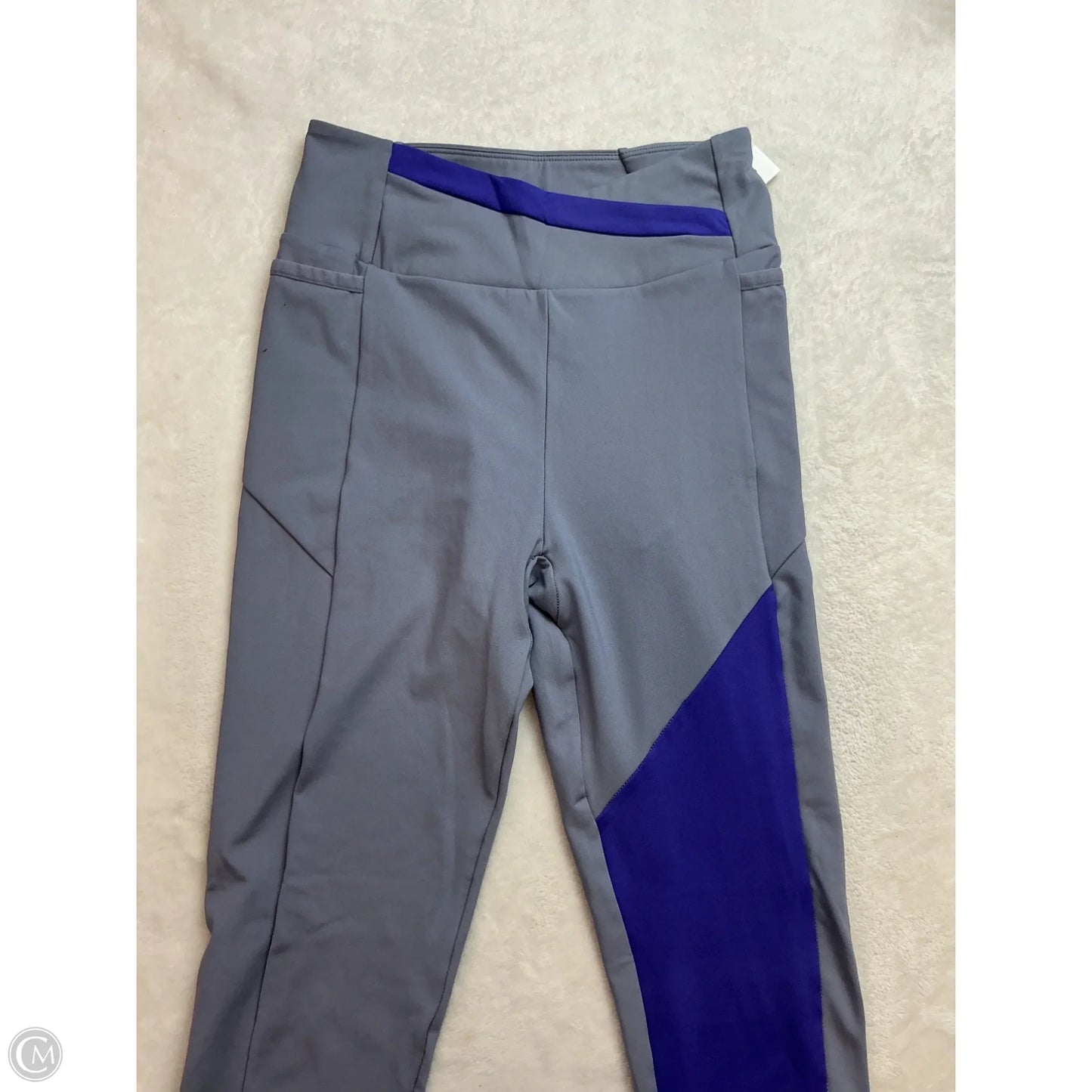 Athletic Leggings By Gym Shark In Grey, Size: S