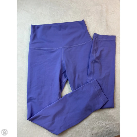 Athletic Leggings By Lululemon In Purple, Size: 4