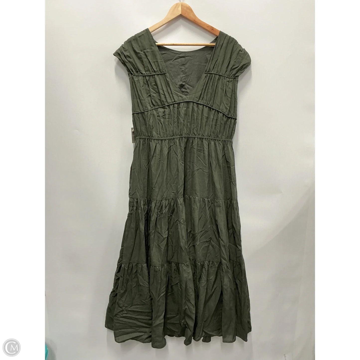 Dress Casual Maxi By Haven In Green, Size: M
