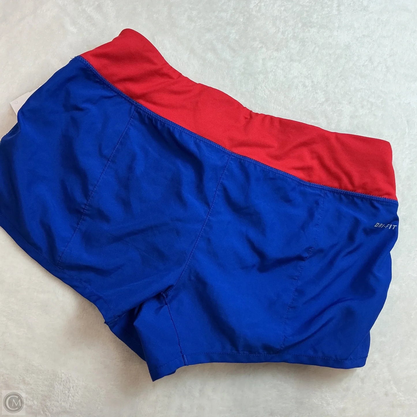 Shorts By Nike In Blue Red & White, Size: S