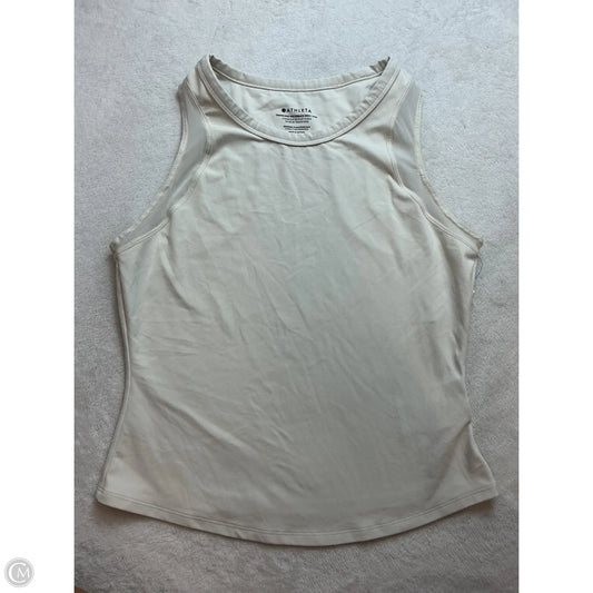 Athletic Tank Top By Athleta In Cream, Size: M