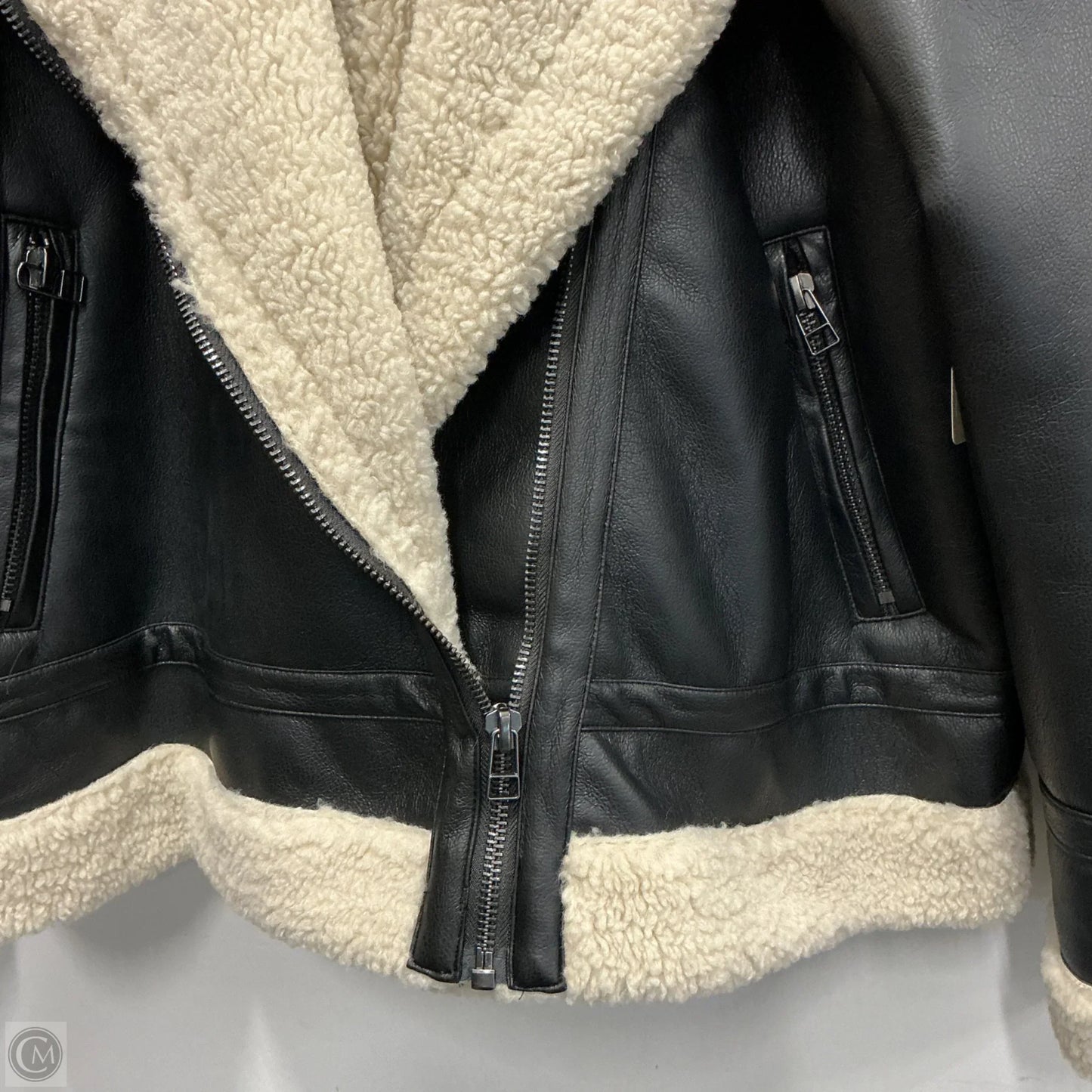 Coat Other By Ana In Black & Cream, Size: Xxl