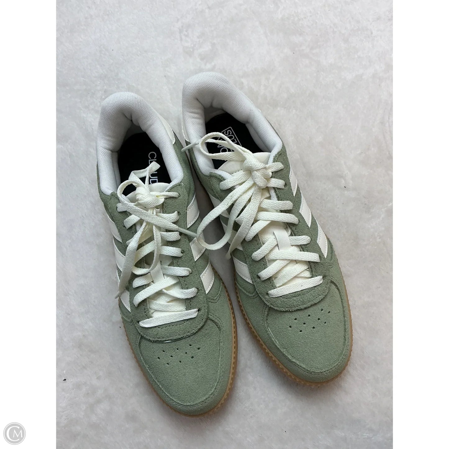 Shoes Athletic By Adidas In Green & White, Size: 6.5