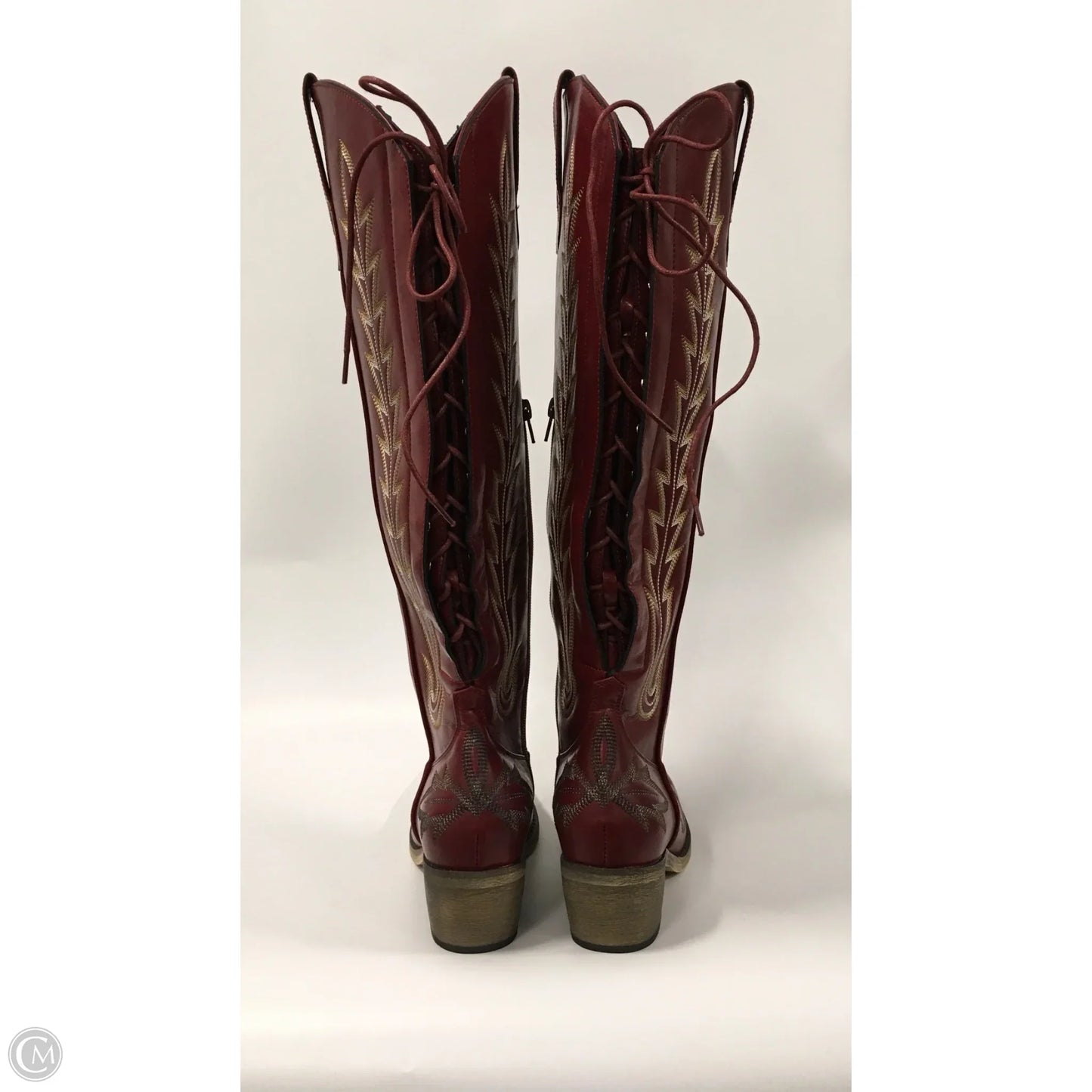 Boots Western By RedTop In Red, Size: 9