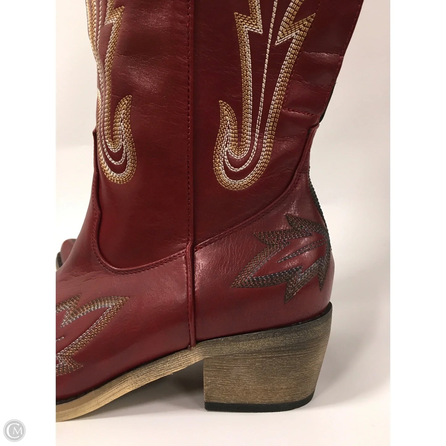 Boots Western By RedTop In Red, Size: 9