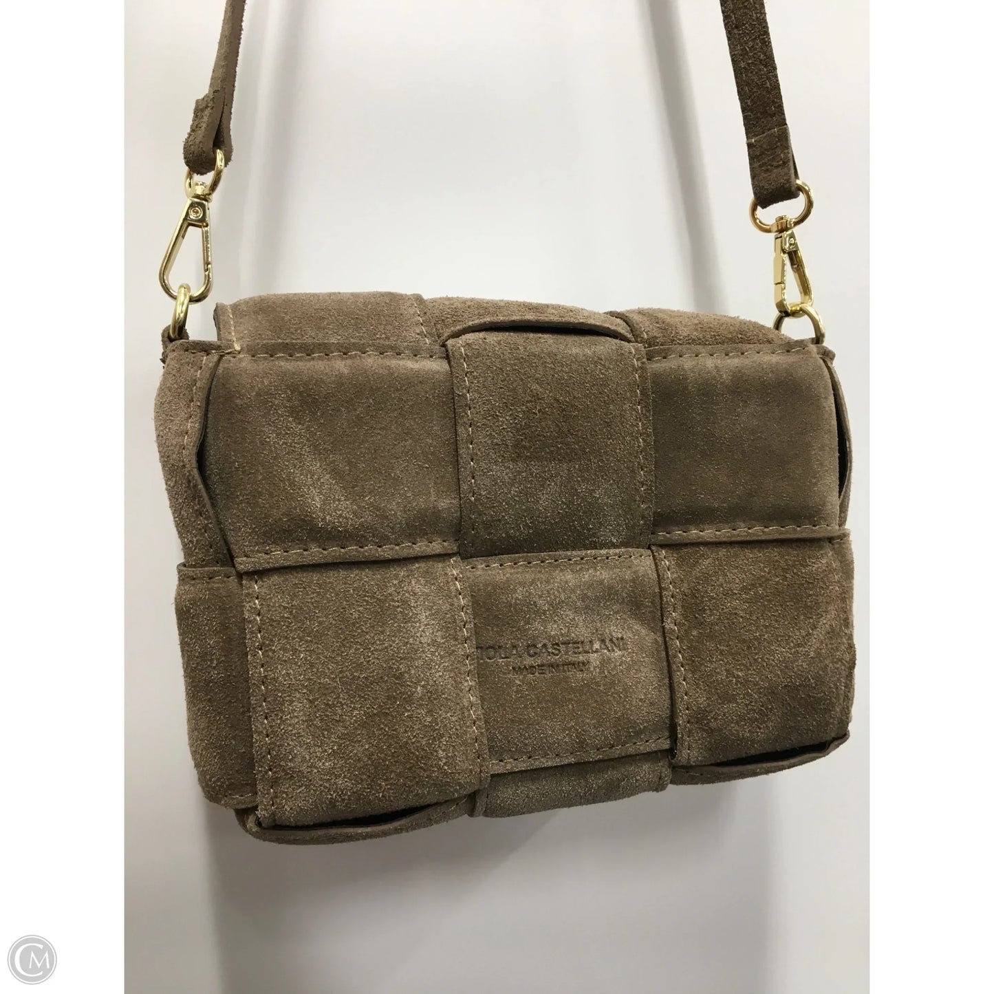 Crossbody Leather By Viola Castellani, Size: Small