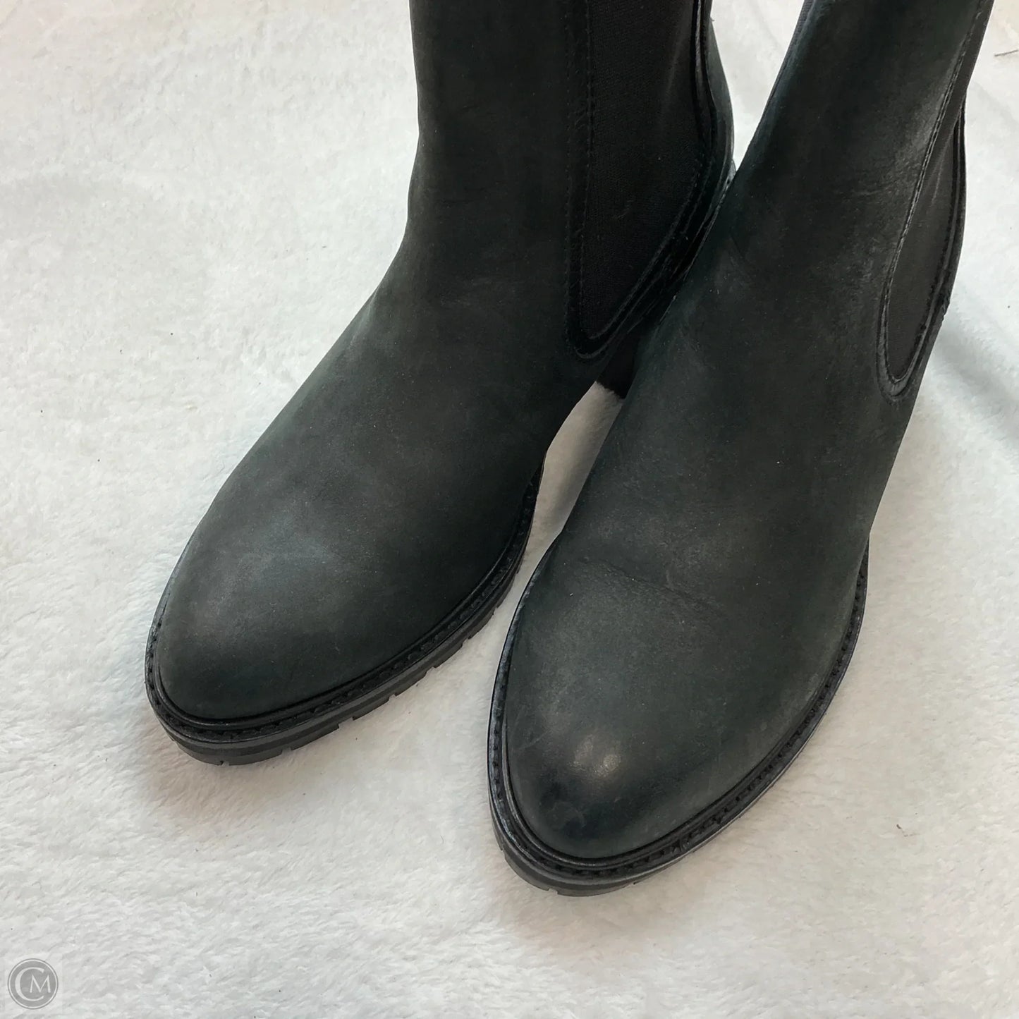 Boots Ankle Heels By Cma In Black, Size: 8
