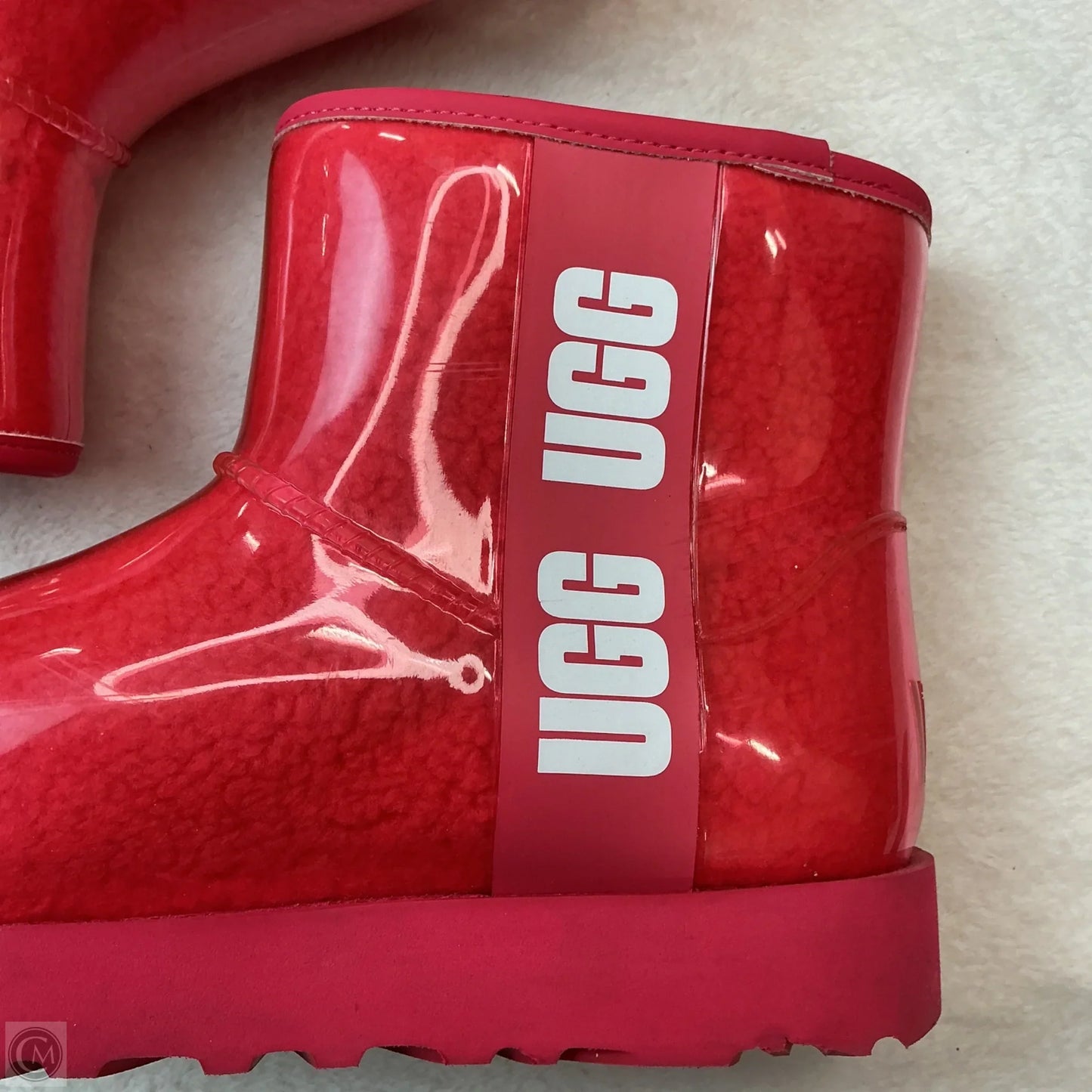 Boots Designer By Ugg In Pink, Size: 6