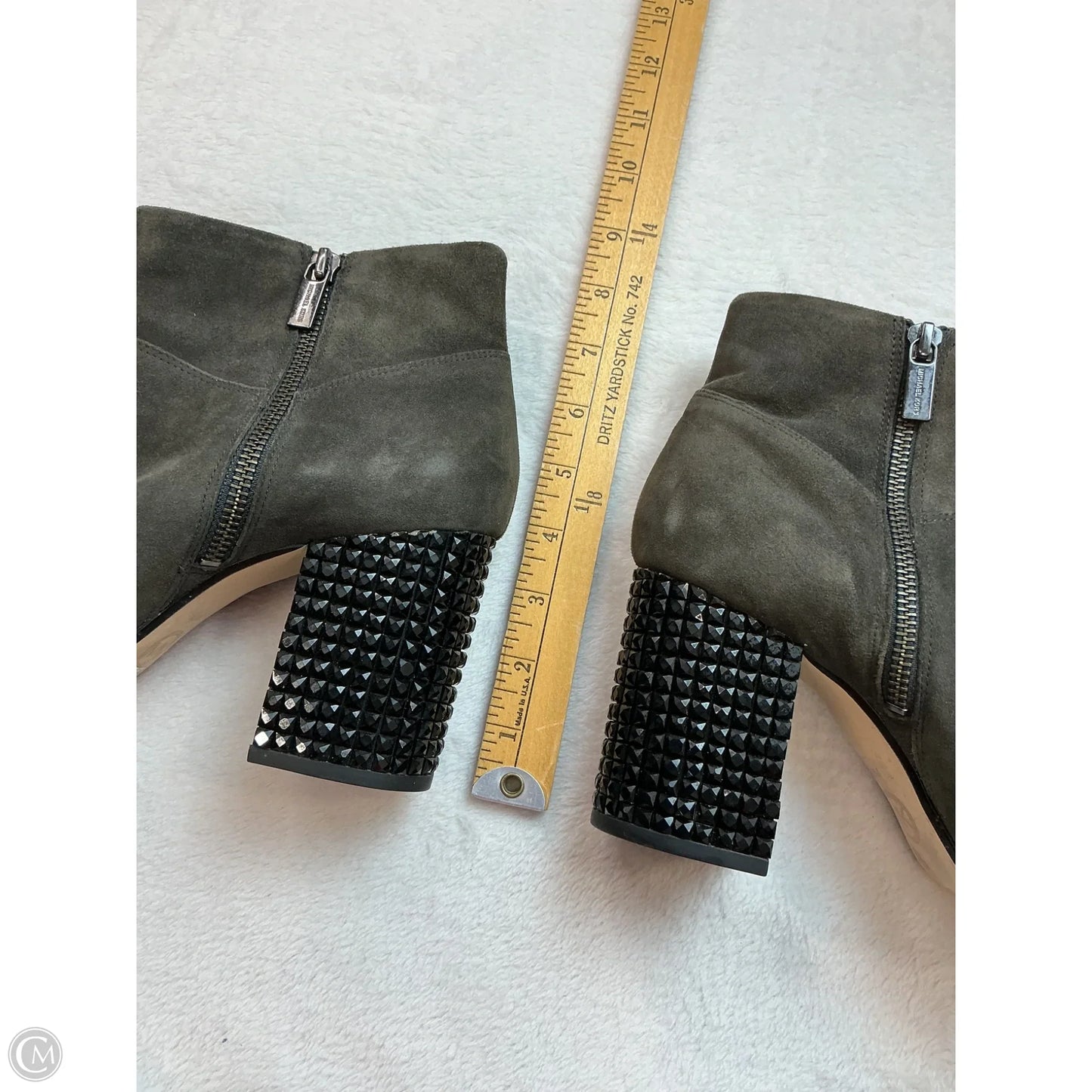 Boots Designer By Michael Kors In Green, Size: 10