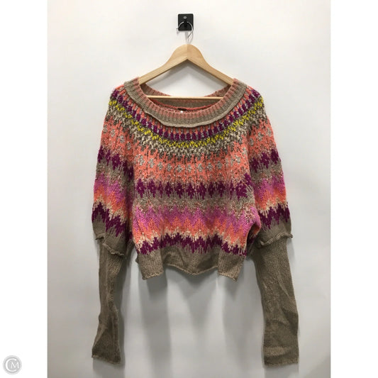 Sweater By Free People In Multi-colored, Size: L