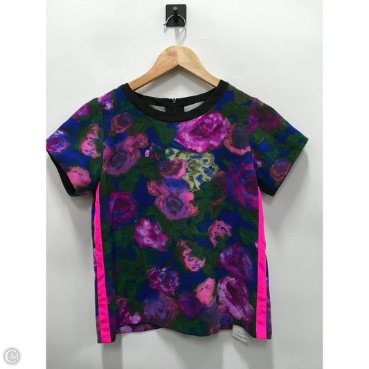 Top Short Sleeve Designer By Sandro In Multi-colored, Size: S