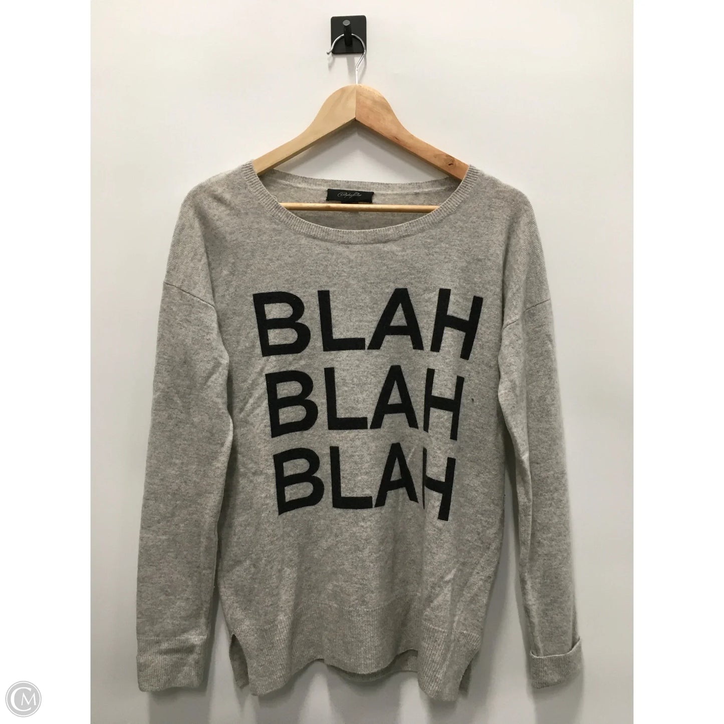 Sweater Cashmere By Christopher Fischer In grey, Size: M