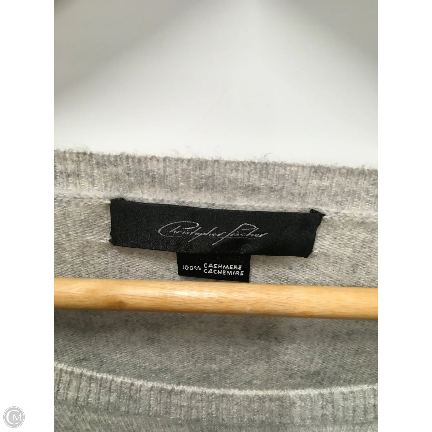 Sweater Cashmere By Christopher Fischer In grey, Size: M