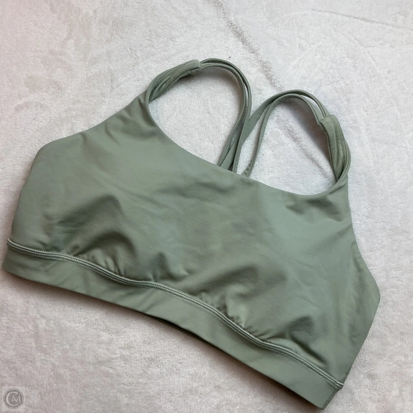 Athletic Bra By Lululemon In Green, Size: S