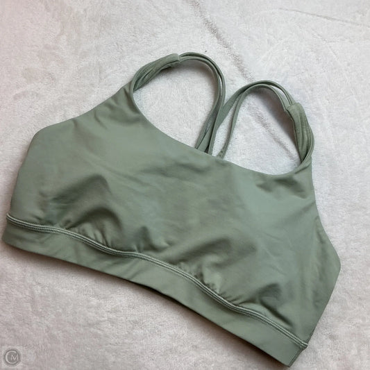 Athletic Bra By Lululemon In Green, Size: S