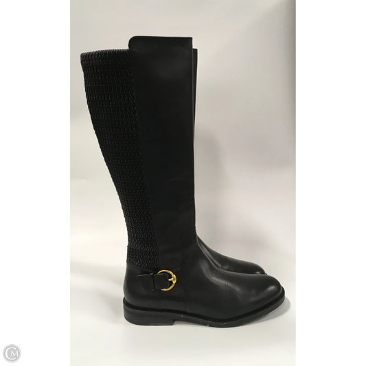 Boots Knee Flats By Cole-haan In Black, Size: 8.5