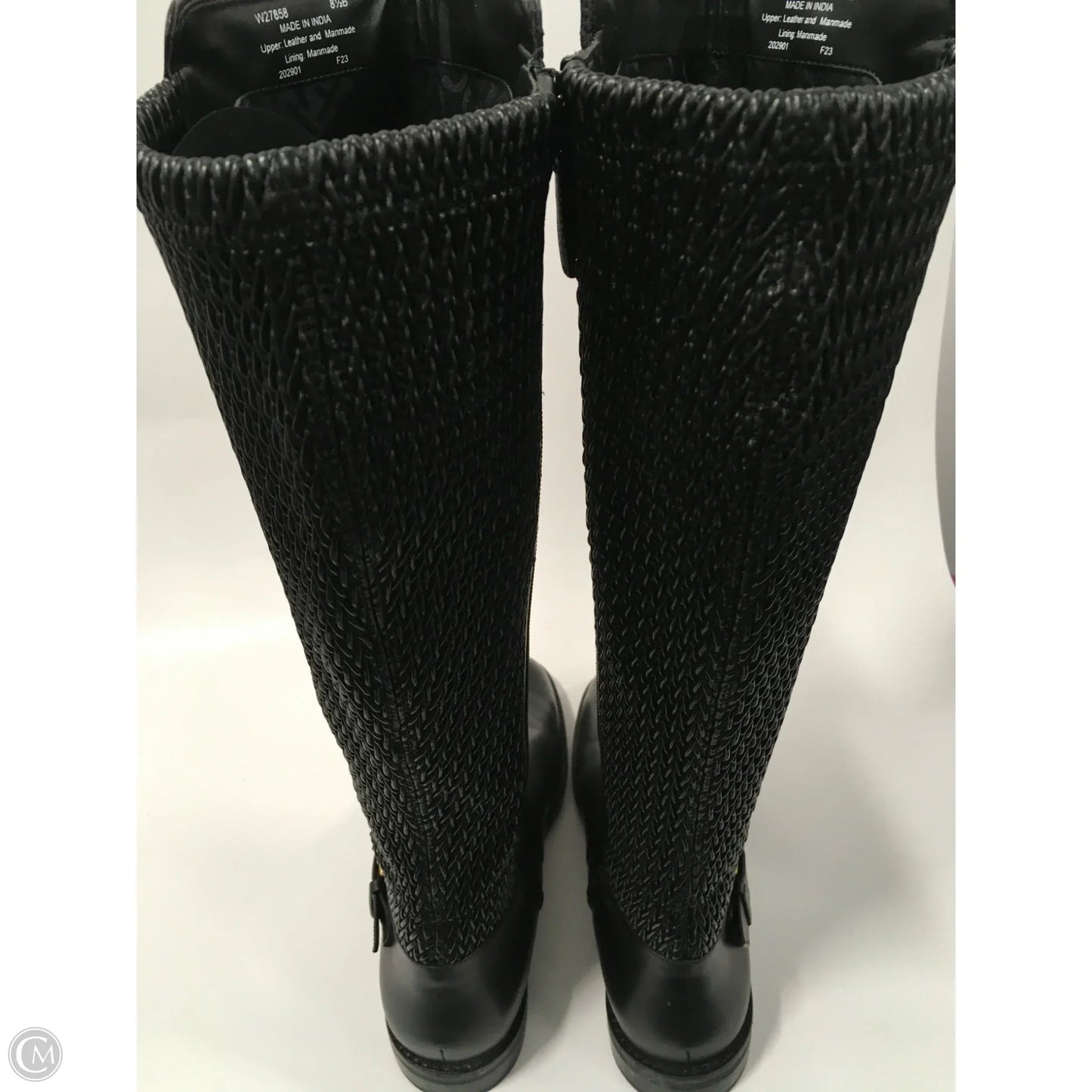 Boots Knee Flats By Cole-haan In Black, Size: 8.5